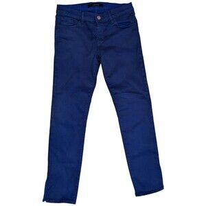 J Brand Low Rise Hipster Jeans Size: 26 ,Royal Blue